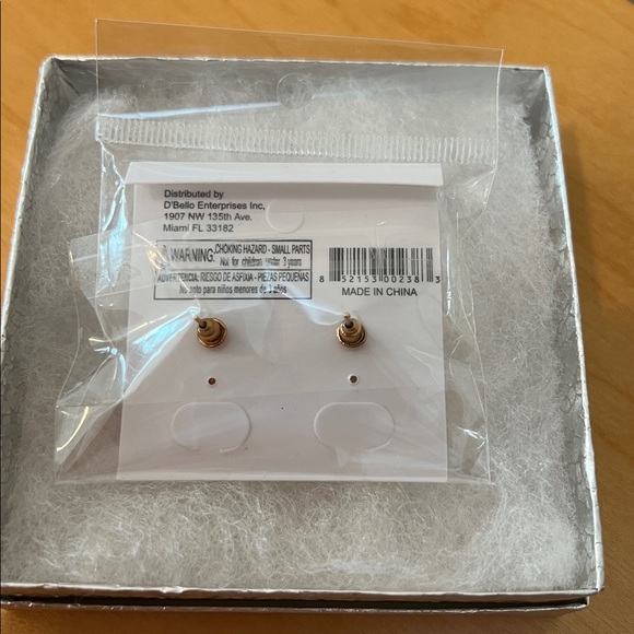 NIB: Fashion Orange Opaque Stone Posts - Picture 2 of 2